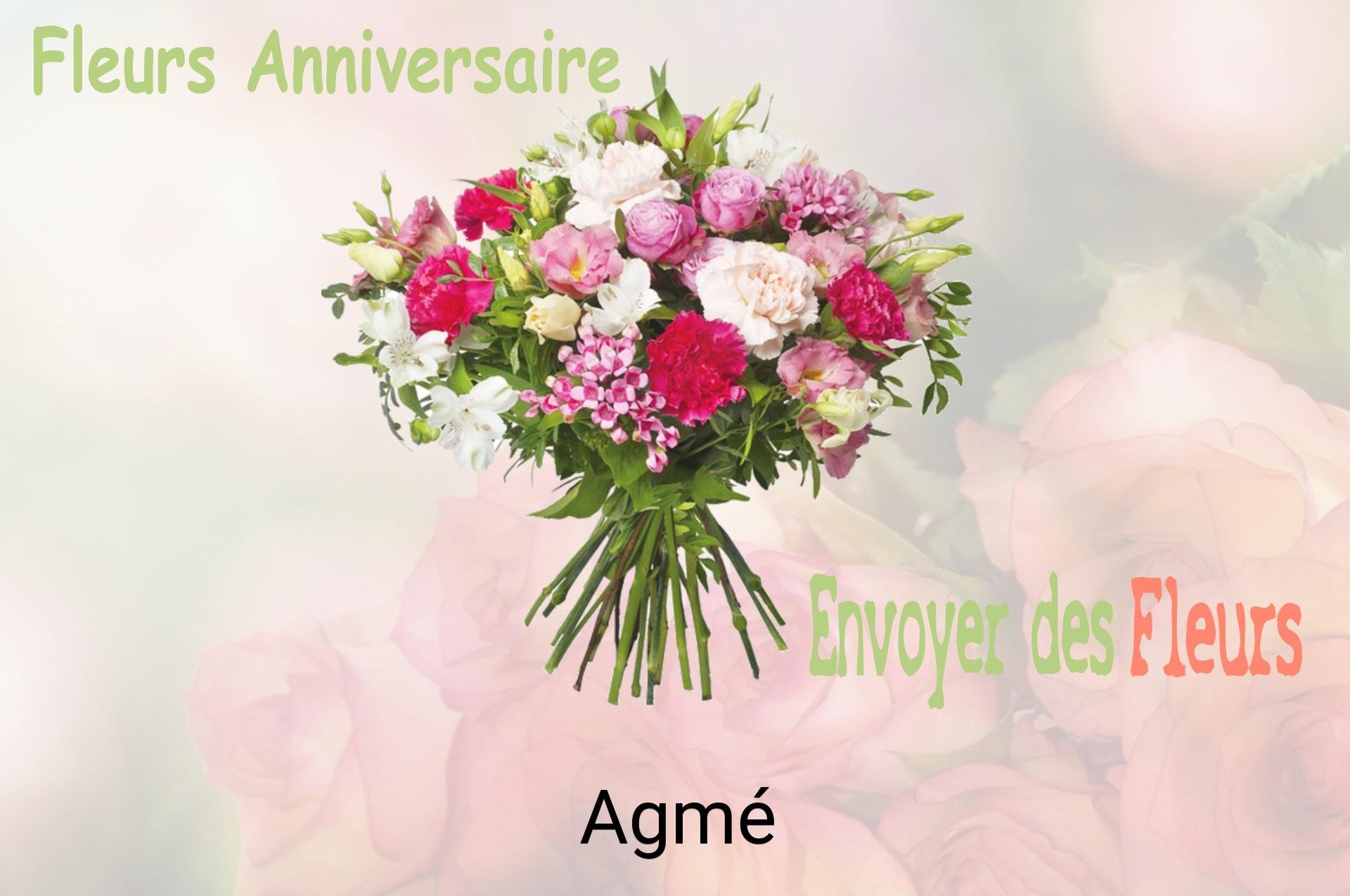 Bouquet de fleurs d’anniversaire livré à Agmé